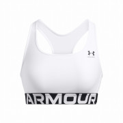 Büstenhalter Under Armour HG Authentics Mid Branded weiß White / / Black