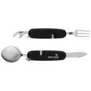 Besteck Easy Camp Folding Cutlery schwarz Black
