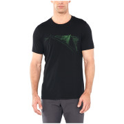 Herren-T-Shirt Icebreaker Mens Tech Lite SS Crewe Peak in Reach