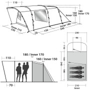 Familienzelt Easy Camp Palmdale 300