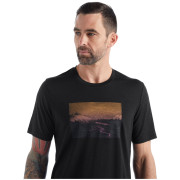Herren-T-Shirt Icebreaker Men Tech Lite II SS Tee Mountain Mantra