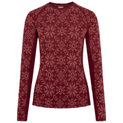 Damen-Funktionsshirt Kari Traa Edith Long Sleeve rot ROUGE