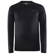 Herren-Funktionsshirt Craft Core Warm Baselayer Ls schwarz Black