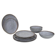 Geschirrset Bo-Camp Tableware Halo 12