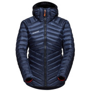 Damen Daunenjacke Mammut Broad Peak IN Hooded Jacket Women 2023 blau/orange marine-black