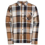 Herrenhemd Fundango Harris Shirt braun coffee