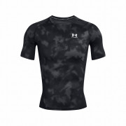 Herren-Funktionsshirt Under Armour HG Armour Printed SS schwarz/grau Black/White