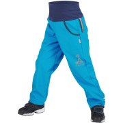 Kinder Softshellhose Unuo Fleece blau