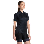 Damen Radler-Shirt Kilpi Moate schwarz/weiß black