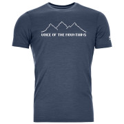 Herren-T-Shirt Ortovox 150 Cool Pixel Voice Ts M blau BlueLake