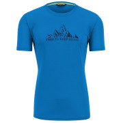 Herren-T-Shirt Karpos Loma Print Jersey blau Indigo B.