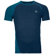 Herren-Funktionsshirt Ortovox 120 Cool Tec Fast Upward Ts M dunkelblau deep ocean