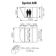 Vorzelt Kampa Sprint Air