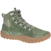 Damenschuhe Merrell Wrapt Mid Wp grün Olive