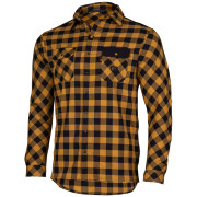 Herrenhemd Etape Shirt gelb/schwarz okrová/černá