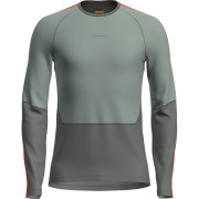 Herren-Funktionsshirt Icebreaker M Mer 200 Sonebula LS Crewe grün Galaxy/Moss/Blaze/Cb