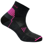 Socken Devold Running Merino Ankle Sock Wmn rosa/grau Dark Grey