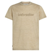 Herren-Funktionsshirt Icebreaker M 150 Tech Lite SS Tee IB Stitchline beige Bay Hthr