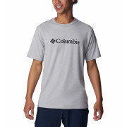 Herren-T-Shirt Columbia CSC Basic Logo Tee grau Columbia Grey, Heather