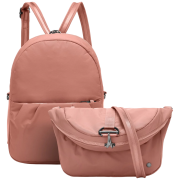 Urban-Rucksack Pacsafe Citysafe CX convertible backpack rosa Rose
