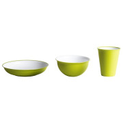 Geschirrset Omada Sanaliving Set 3pcs grün Verdemel