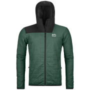 Herrenjacke Ortovox Swisswool Piz Badus Jacket M dunkelgrün dark pacific