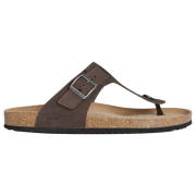 Herren Flip-Flops Geox U Sandal Ghita beige DK COFFEE