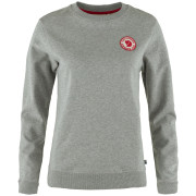 Damenpullover Fjällräven 1960 Logo Badge Sweater hellgrau Grey-Melange