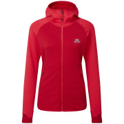 Damen-Sweatshirt Mountain Equipment W's Eclipse Hooded Jacket rot Molten Red/Capsicum