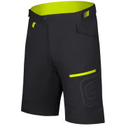 Herren-Radhose Etape Freedom 3.0 schwarz/gelb černá/limeta