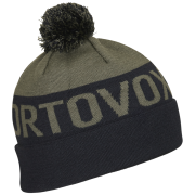 Mütze Ortovox Bobble Knit Beanie grün Dark Wild Herbs