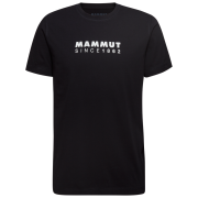 Herren-T-Shirt Mammut Core T-Shirt Men Logo schwarz black