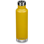 Edelstahl-Thermoflasche Klean Kanteen Insulated Classic Narrow 25oz (w/Pour Through Cap) gelb yellow