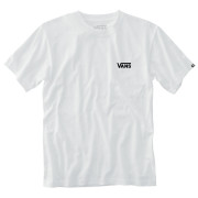Herren-T-Shirt Vans MN Left Chest Logo Tee weiß White/Black