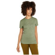 Damen-T-Shirt Icebreaker W Mer 150 Tech Lite SS T Winter Flo