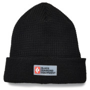 Wintermütze Black Diamond Double Waffle Beanie schwarz Black