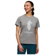 Damen-T-Shirt Cotopaxi Cotopaxi Llama T-Shirt grau Heather Grey