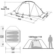 Wanderzelt Robens Lodge 3