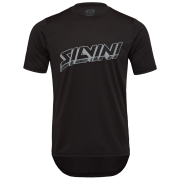 Herren Radtrikot Silvini Denno schwarz charcoal