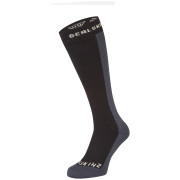 Wasserdichte Socken SealSkinz Worstead schwarz/grau Black