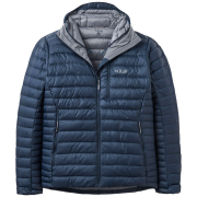 Herrenjacke Rab Microlight Alpine Down Hoody blau Galaxy Blue