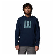 Herren-Sweatshirt Columbia Columbia Trek™ Graphic Hoodie dunkelblau Collegiate Navy, Linework C Badge