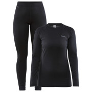 Damenset Craft Core Warm Baselayer schwarz Black