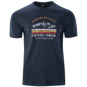 Herren T-Shirt Hi-Tec Rone dunkelblau Sky Captain