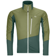 Herrenjacke Ortovox Westalpen Swisswool Hybr Jkt M grün Wild Herbs
