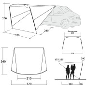 Vordach Outwell Touring Canopy
