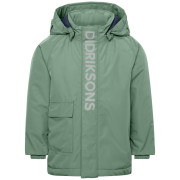Kinder Winterjacke Didriksons Talvi Kids Jkt 2 Dark Moss dunkelgrün Dark Moss