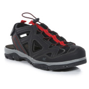 Herrensandalen Regatta Westshore III schwarz/rot Black/TruRed