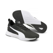 Schuhe Puma Flyer Runner Mesh schwarz/weiß black