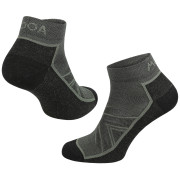 Socken MOOA Merino Adventure Low grün Green